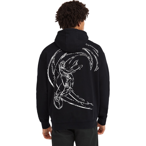2025 O'Neill Da Uomo Felpa Con Cappuccio O'Riginals 2750155 - Black Out